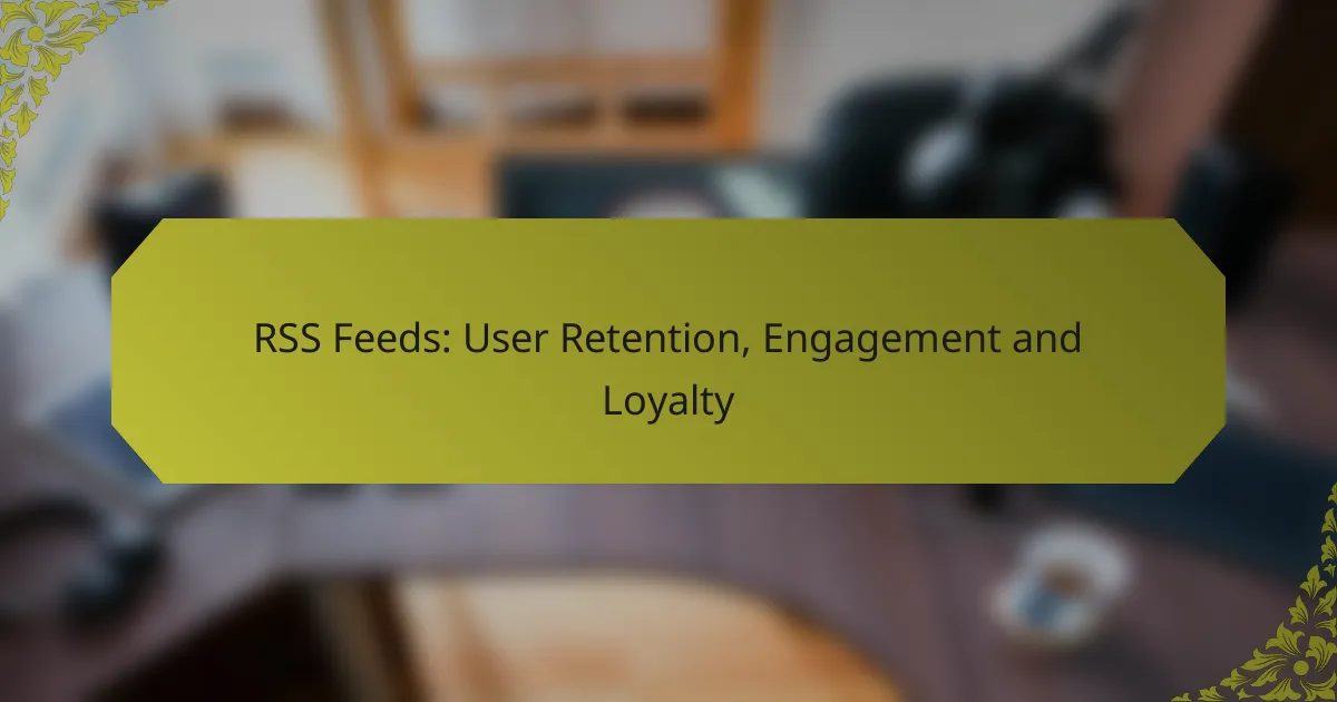 RSS Feeds: User Retention, Engagement and Loyalty
